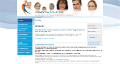 Desktop Screenshot of convention-labo.com